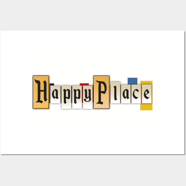 Happy Place (Land Edition) Wall Art by PrinceHans Designs